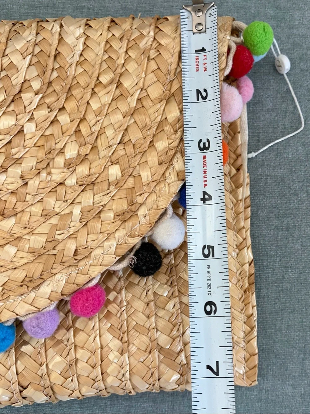 Mirale Chicago woven straw